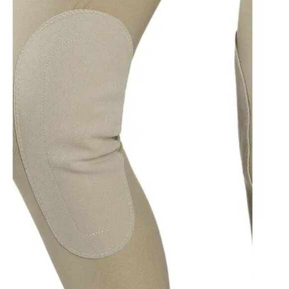 Irideon Tan Issential Mid Rise Knee Patch Riding Tights - Size Small Regular - Picture 5 of 6